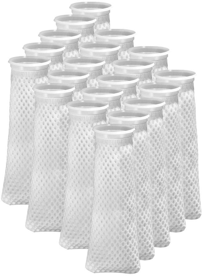beaufan 20 Pack 4 Inch 150 Micron Honeycomb Filter Socks for Fish Tank, Aquarium Filter Sock 3D Honeycomb Design Filter Sock, Compatible with Waterbox Marine X 60.2, 90.3, and 110.4. - Image 1